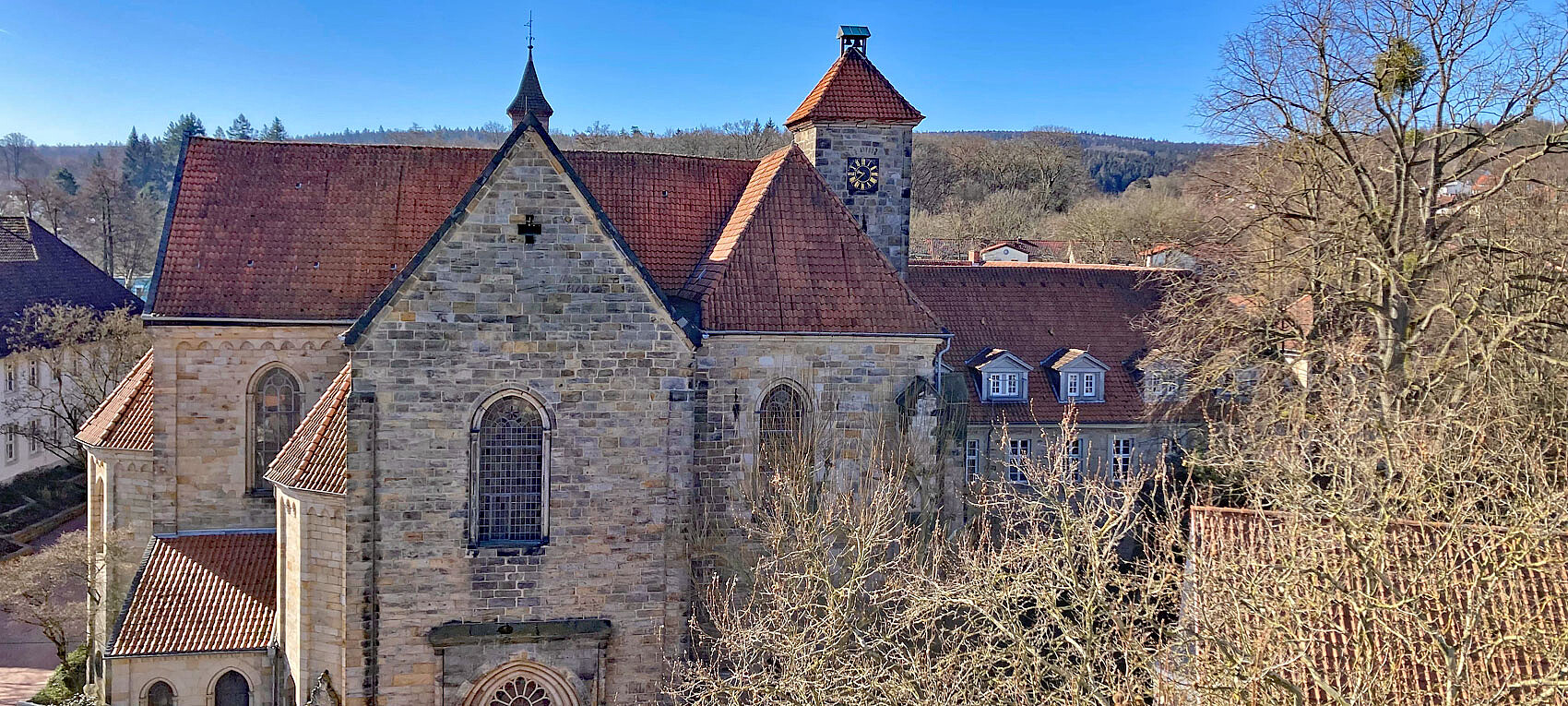 Klosterkirche St. Marien von Norden. Foto: Dr. Henrike Wahl