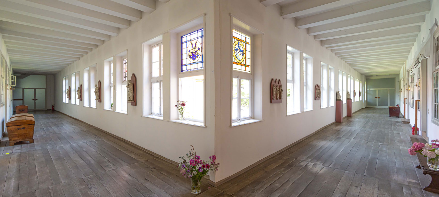 Oberer Kreuzgang des Klosters Barsinghausen. Foto: Albert Hansen